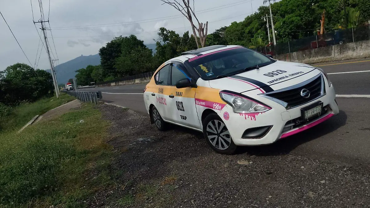 taxi abandonado